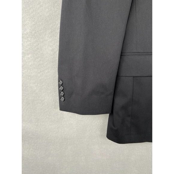 JoS A. Bank Tropical Blend Blazer Men's 42S 2-Button Black Wool Cotton Blend NEW - Picture 5 of 10